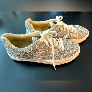 Betsey Johnson Sidny Rhinestone Sneaker 10